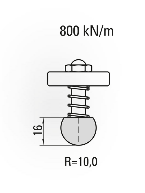 Artikelbild Radienwerkzeug, R=10,0mm, H=16,0mm